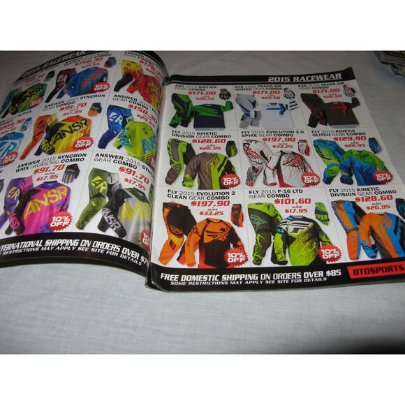 2015 Team BTO Sports Motocross MX Edition Product Catalog Andrew Short & Brayton - Picture 3 of 4